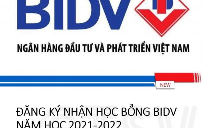 Application for BIDV Scholarship, 2021-2022 school year