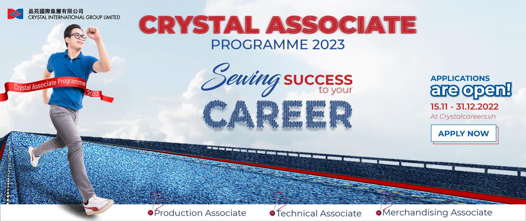 Tập đoàn Crystal tổ chức chương trình Crystal Associate Programme 2023 Tập đoàn Crystal tổ chức chương trình Crystal Associate Programme 2023