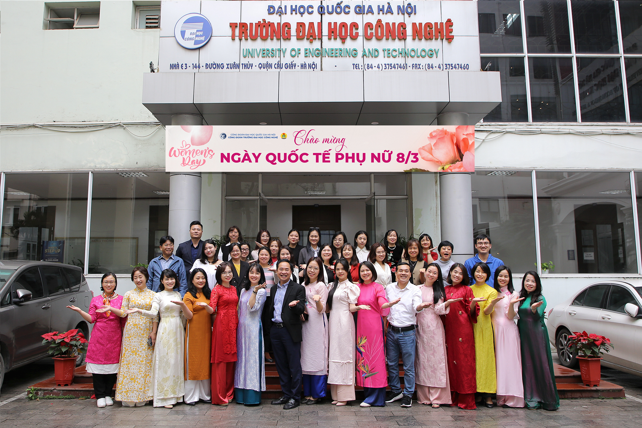 Tưng bừng các hoạt động kỷ niệm ngày Quốc tế Phụ nữ 8/3 của Trường Đại học Công nghệ Tưng bừng các hoạt động kỷ niệm ngày Quốc tế Phụ nữ 8/3 của Trường Đại học Công nghệ
