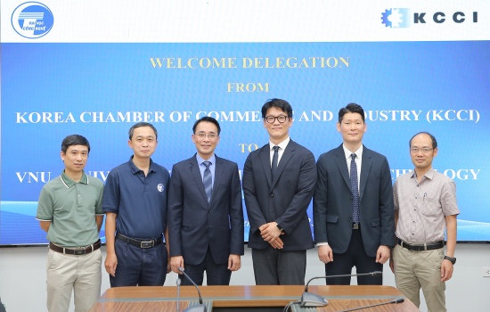 Trường Đại học Công nghệ thúc đẩy hợp tác đào tạo nguồn nhân lực chất lượng cao với Hàn Quốc