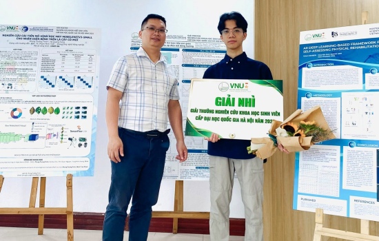 Sinh viên Nguyễn Trọng Khánh Huy: Hành trình “bứt phá” trong nghiên cứu khoa học với nhiều bài báo quốc tế
