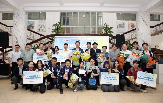 Sinh viên Viện Công nghệ Hàng không vũ trụ và Khoa Công nghệ nông nghiệp giành Vô địch cuộc thi “Future Display Innovation Contest 2025”