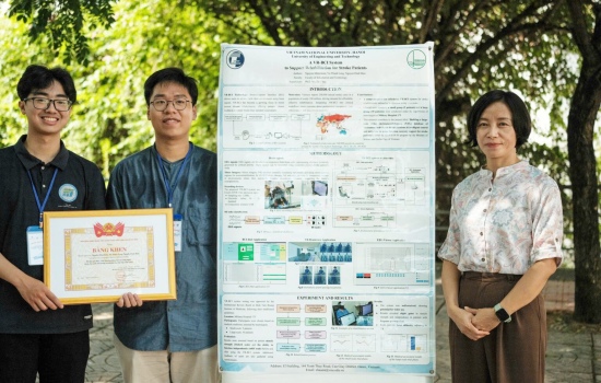 Sinh viên UET phát triển hệ thống VR – BCI hỗ trợ phục hồi vận động cho bệnh nhân đột quỵ