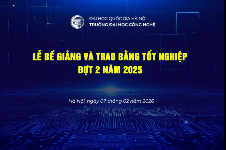 Lễ bế giảng và trao bằng tốt nghiệp đợt 2 năm 2025