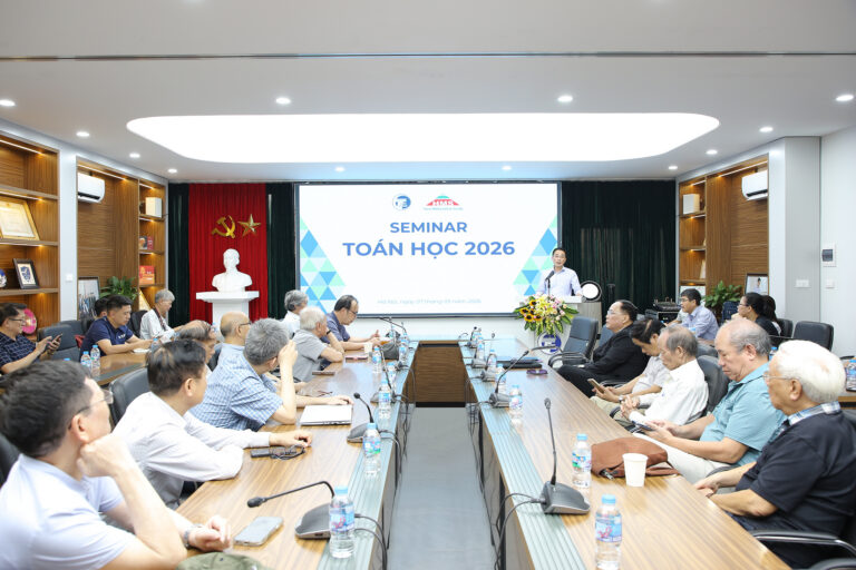 Seminar Hội Toán học Hà Nội: Lan tỏa tinh thần Toán học và phát triển phong trào Olympic Toán học sinh viên tại UET