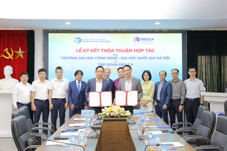 Trường Đại học Công nghệ và Tập đoàn Đèo Cả ký kết hợp tác chiến lược về đào tạo, tuyển dụng trong lĩnh vực hạ tầng giao thông
