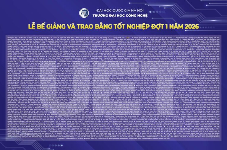 [Sắp diễn ra] Lễ bế giảng và trao bằng tốt nghiệp đợt 1 năm 2026